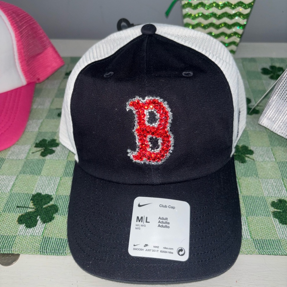 Swarovski crystal bedazzled hats
